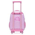 Mochila com Rodas Pack Me Cute Rosa - Alegria e Praticidade