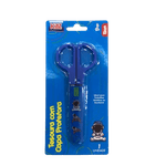 TESOURA ESCOLAR 12CM C/PROT ASTRONAUTA KAZ