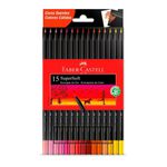 Lápis de Cor 15 Cores Soft Quentes - Faber-Castell