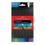  Lápis de Cor 15 Cores Soft Frias - Faber-Castell