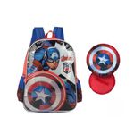 Mochila Escolar Capitão América - Luxcel