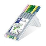 Kit Canetas Fineliner Staedtler - 6 Cores Botanical