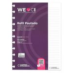  Bloco Pautado Grande 50Fls 90g - Caderno Inteligente