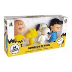  Bonecos Vinil Snoopy e Amigos - Lider