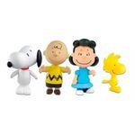  Bonecos Vinil Snoopy e Amigos - Lider