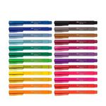 Kit Caneta Fine 24 Cores Faber Castell - Expressão Criativa