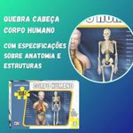 Quebra-Cabeça Corpo Humano 108 Peças NIG