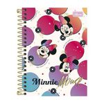 Caderno 1 matéria Minnie Connect Tilibra 