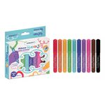 Canetinha Hidrográfica 10 Cores Big ColorJoy Leo&Leo