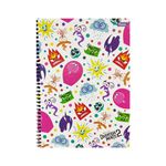 Caderno Espiral Cd 10x1 160f Divertida Mente Foroni 