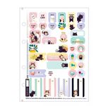 Bloco para Fichário Tiliflex Purrfect Cats Tilibra - 80 Folhas