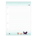 Bloco para Fichário Tiliflex Purrfect Cats Tilibra - 80 Folhas