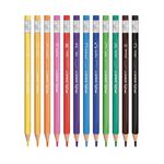 Lápis de Cor Apagável Big Color Joy - Caixa com 12 Cores - Leo&Leo