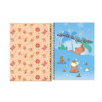 Caderno Espiral Uni. 10 Matérias Capyclub 160 Folhas Tilibra