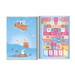 Caderno Espiral Uni. 10 Matérias Capyclub 160 Folhas Tilibra