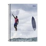 Caderno Espiral Capa Dura Uni. 10 Matérias Gabriel Medina Tilibra