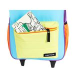 Mochila C/ Rodinhas Fem. Paul Frank Authentic Orange Mix Sestini