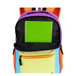Mochila C/ Rodinhas Fem. Paul Frank Authentic Orange Mix Sestini