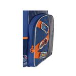 Mochila Escolar Hot Wheels Azul Luxcel