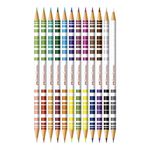 Lápis de Cor Bicolor 24 Cores Faber-Castell