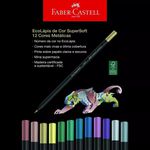 EcoLápis Supersoft C/12 Cores Metálicas Faber Castell