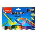Lápis de Cor 24 Cores Color Peps Infinity Maped