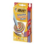 Lápis de Cor Evolution Pijama Bic