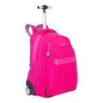 Mochila C/ Rodinhas Fem. Paul Frank Pink Sestini
