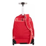 Mochila C/ Rodinhas Paul Frank Cereja Sestini