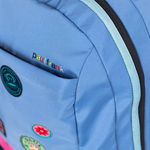 Mochila de Costas Paul Frank Patches Azul/Pink Sestini