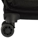 Mochila com Rodinhas Paul Frank Preta Sestini