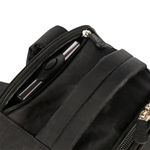 Mochila com Rodinhas Paul Frank Preta Sestini