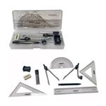 Kit de Desenho Geométrico Azul Acrilex