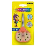 Tesoura Escolar Joaninha Sortida Acrilex