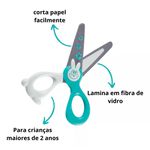 Tesoura Escolar Maped 12 cm KidCut 