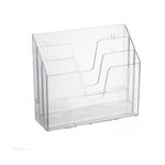 Organizador de Escritório Triplo Cristal Acrimet