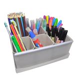 Caixa Organizadora de Objetos C/6 Cinza Dello