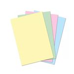 Papel Sulfite C/ 100 Folhas Cores Sortidas Jandaia