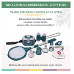 Kit Aventura Explorando a Floresta 9 Peças Zippy Toys
