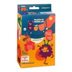 Kit Massa de Modelar BUU 8 Cores e 26 Acessórios Leo&Leo 