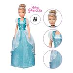 Boneca Cinderela Mini My Size 55cm Baby Brink