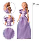 Boneca Rapunzel Mini My Size 55cm Baby Brink 