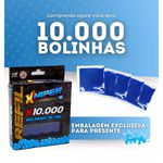 Refil Xniper Bolinha de Gel Azul 10.000 Unidades Polibrinq