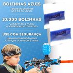 Refil Xniper Bolinha de Gel Azul 10.000 Unidades Polibrinq