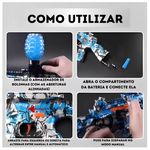 Xniper Lançador De Bolinha De Gel Cyber Hunter Polibrinq