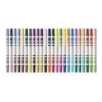  Caneta Hidrográfica Bicolor 24 /48 Cores Faber-Castell 