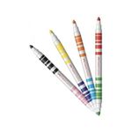  Caneta Hidrográfica Bicolor 24 /48 Cores Faber-Castell 