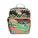 Lancheira Infantil Dino Preta Puket