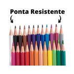 Lápis de Cor 24 Cores Multicolor Faber-Castell