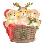 Cachorro Decorativo com Pisca LED – Cromus 1006098